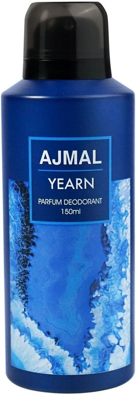 Ajmal Yearn Long Lasting Masculine Fresh Scent Deodorant Spray - For Men(150 ml)