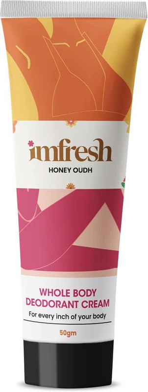 The Good Feel Honeyoudh Deodorant Cream For Whole body with Long Lasting Odour Control Deodorant Cream  -  For Women(50 g)