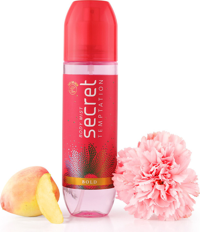 Secret Temptation Bold Long Lasting Body Mist for Women | Dermatologically Tested & Safe on Skin| Body Mist - For Women(135 ml)