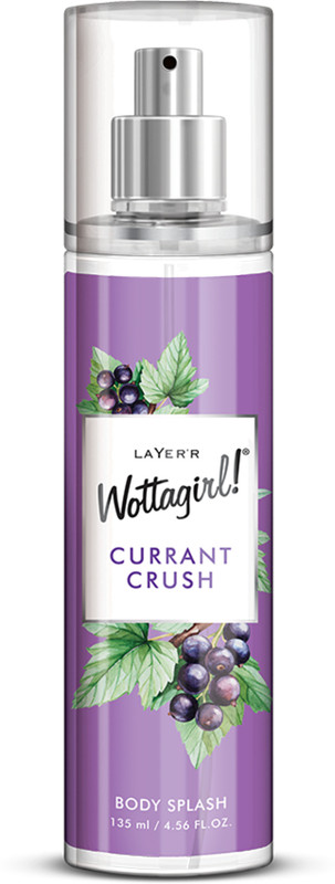 LAYER'R Wottagirl! CURRANT CRUSH 135ml Body Mist - For Women(135 ml)
