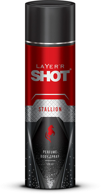 LAYER'R Shot - Stallion Body Spray - For Men(120 ml)