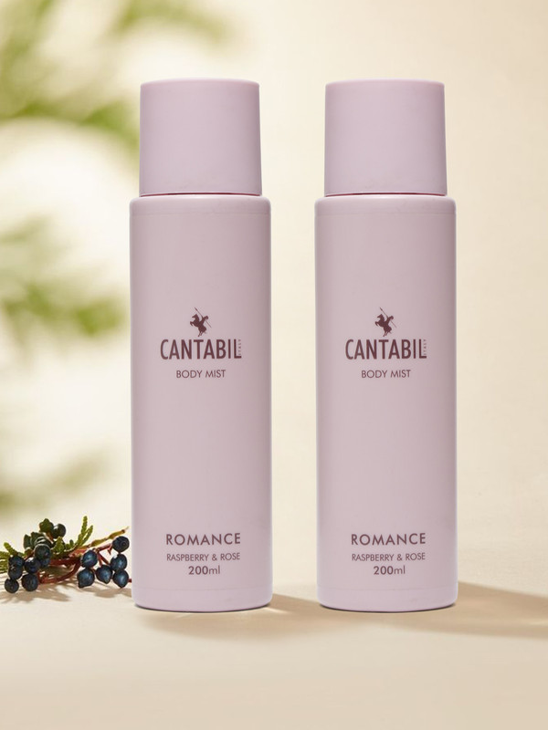 CANTABIL BMST00001_PINK Body Mist  -  For Men & Women(400 ml, Pack of 2)
