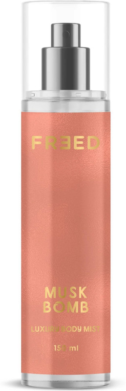 FREED Musk Bomb Luxury Body Mist | Long Lasting Fragrance Body Mist - For Women(150 ml)