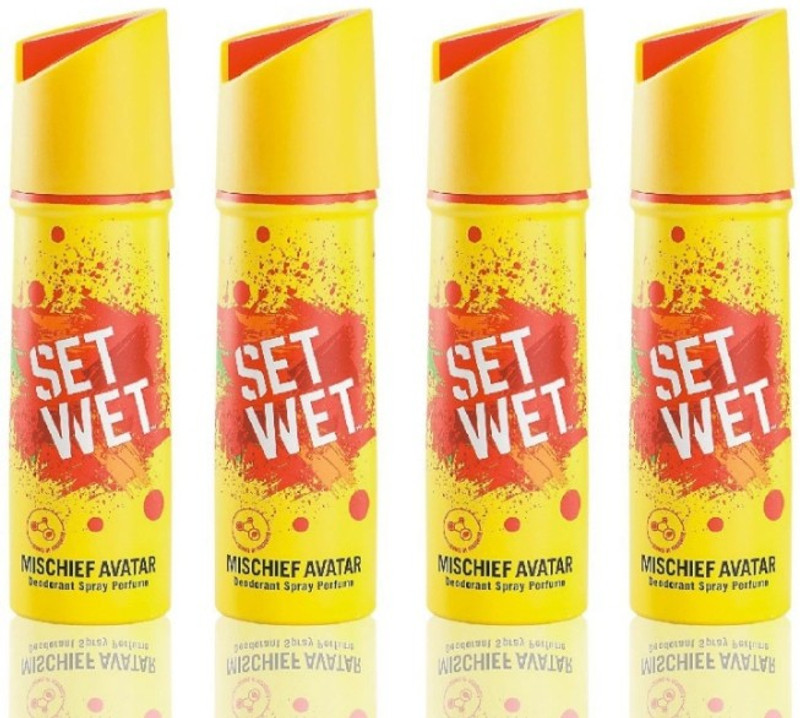 SET WET Mischief avatar Deodorant Spray – For Men & Women