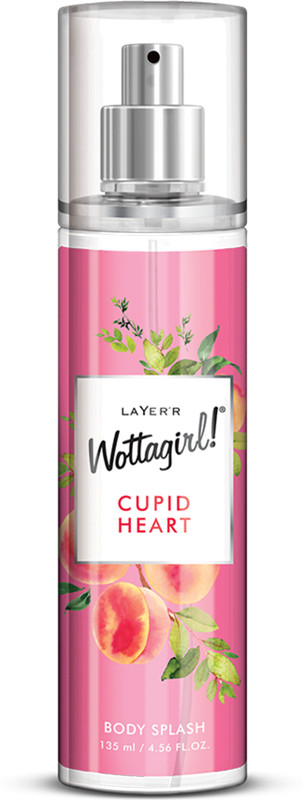 LAYER'R Wottagirl! CUPID HEART 135ml Body Mist  -  For Women(135 ml)
