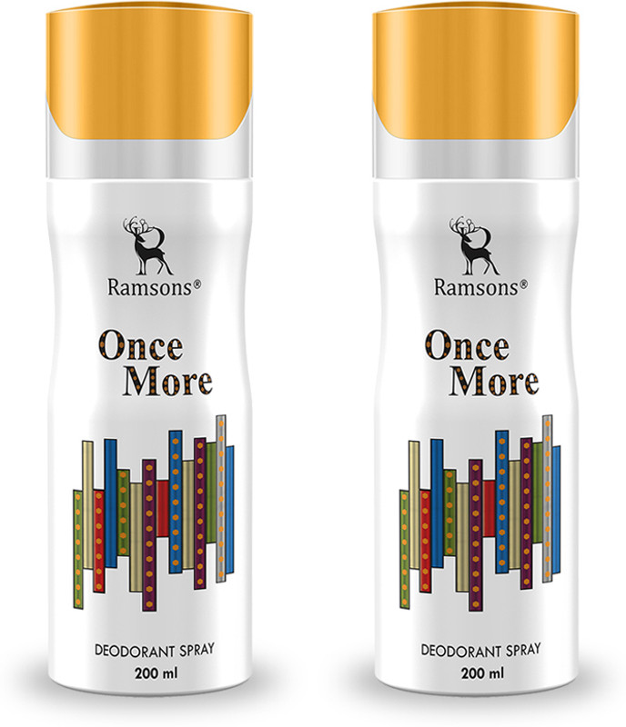 RAMSONS SecretCode Deodorant Spray - For Men & Women(400 ml, Pack of 2)
