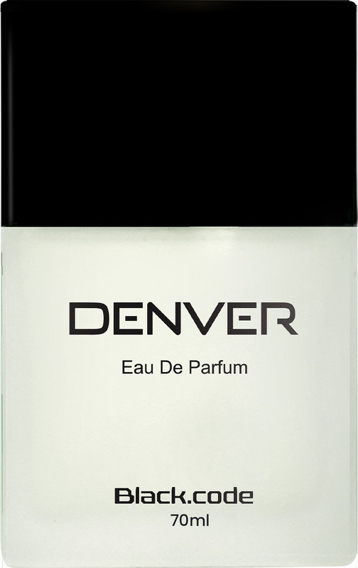 DENVER Black.code Perfume EDP|Premium, Strong & Long Lasting| Eau de Parfum - 70 ml(For Men)