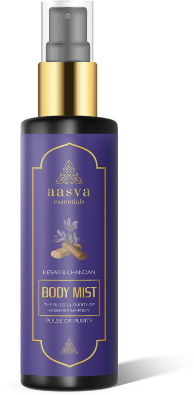 aasva essentials Kesar & Chandan Body Mist Body Mist  -  For Men & Women(100 ml)