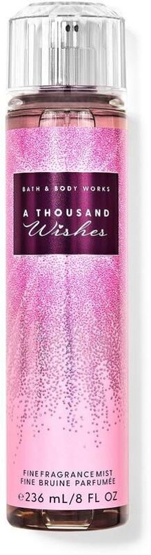 BATH & BODY WORKS A Thousand Wishes New Body Mist  -  For Women(236 ml)