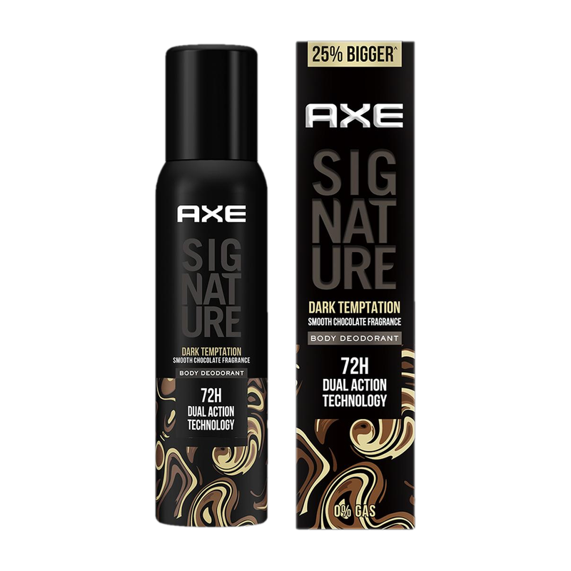 AXE Signature Dark Temptation Deodorant No Gas Body Perfume Body Spray - For Men(154 ml)