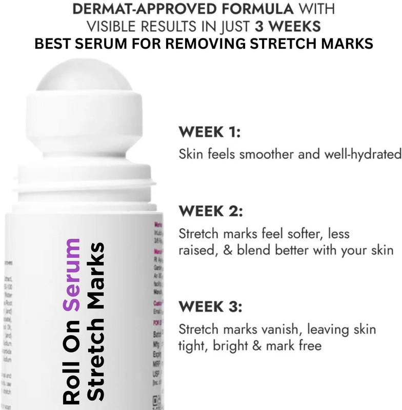 zayrabeauty Stretch Mark Removal Roll-On,Scar Removal Roll-On Serum Deodorant Roll-on  -  For Women(30 ml)