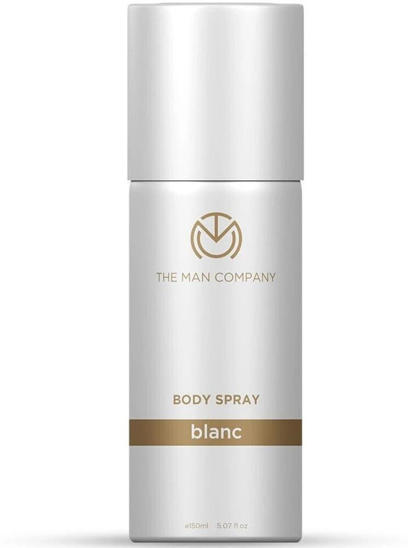 THE MAN COMPANY Blanc Deodorant | Premium Long-Lasting Deodorant Body Spray Deodorant Spray - For Men & Women(150 ml)