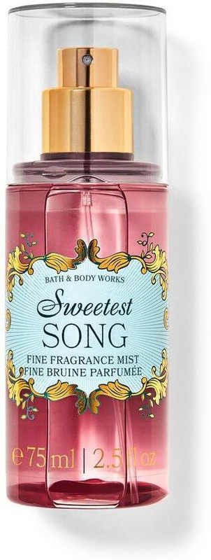 BATH & BODY WORKS SWEETEST SONG MINI MIST Body Mist - For Men & Women(75 ml)
