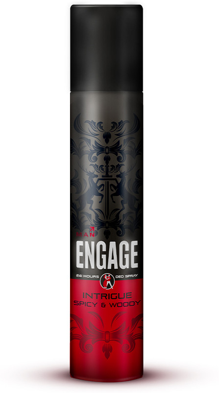Engage Intrigue for Him, Warm & Seductive, Skin Friendly Deodorant Spray  -  For Men(150 ml)