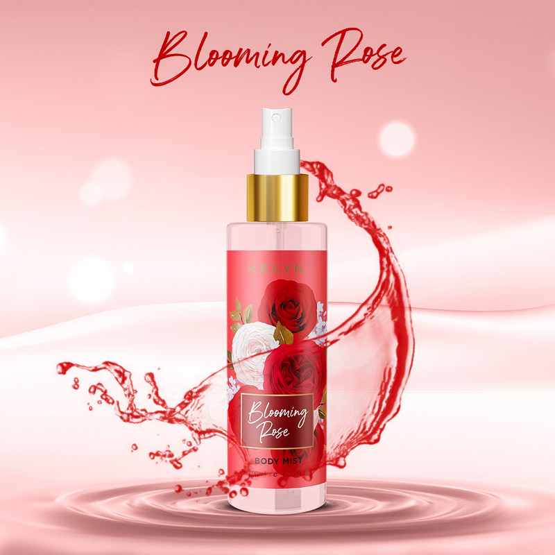 Kelyn Blooming Rose Women Body Mist For Women Pack Of 1 Body Mist - For Women(200 ml)
