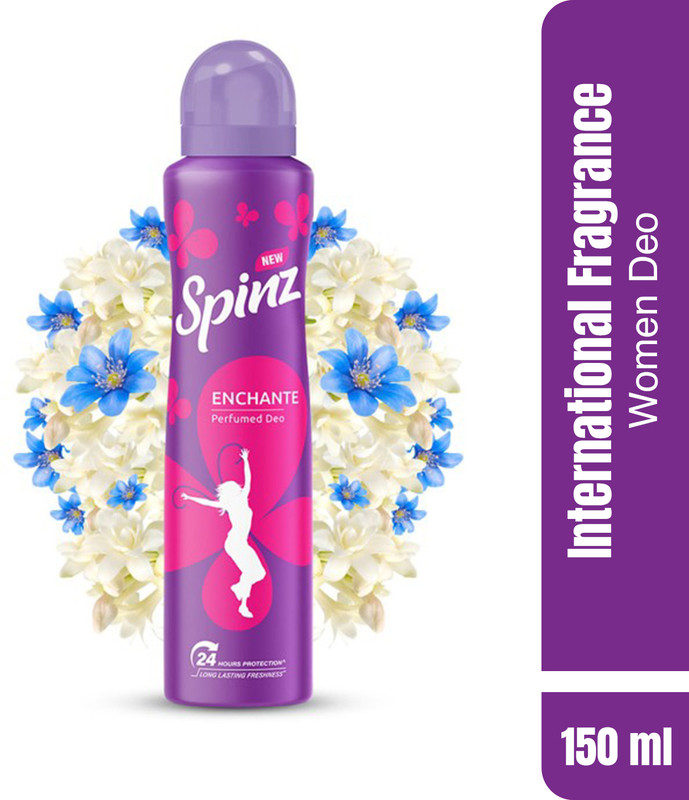 Spinz Enchante Deodorant Spray - For Women(150 ml)