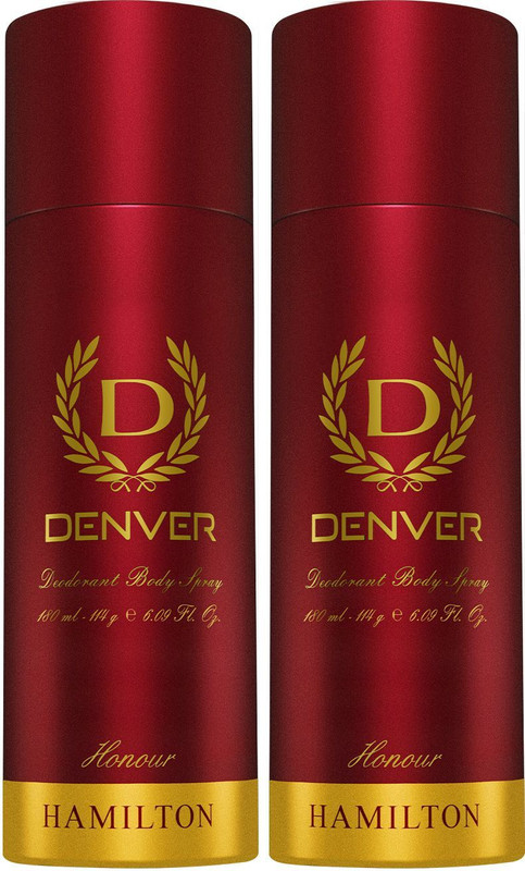 DENVER Honour Deodorant Spray - For Men(600 ml, Pack of 3)