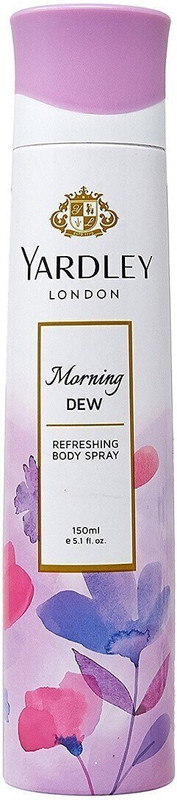 Yardley London Morning Dew Refreshing Deodorant Spray - For Women(150 ml)