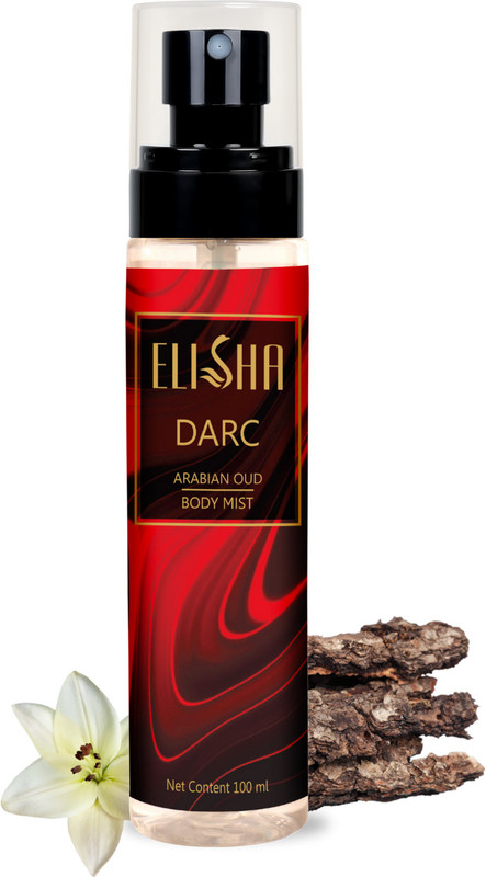 ELISHA Darc Arabian Oud Body Mist | Long-Lasting, Luxurious Fragrance Body Mist  -  For Men(100 ml)