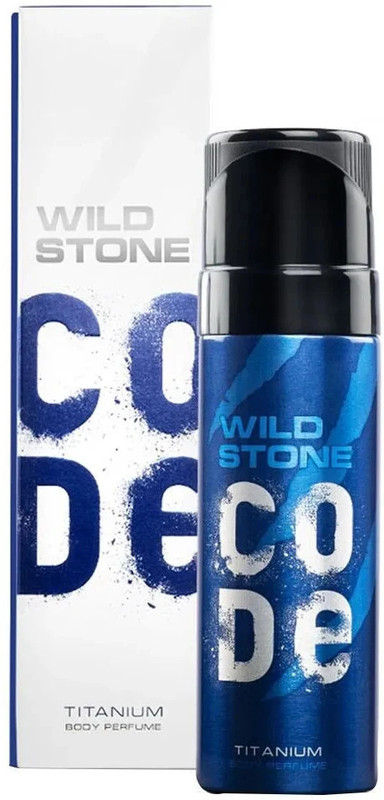 Wild Stone Men Code Titanium No Gas Body Perfume Deodorant - 150 ml Body Spray - For Men(150 ml)