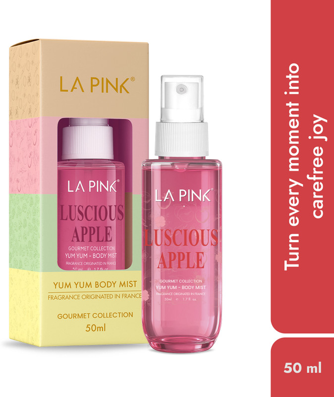 La Pink Warm Vanilla Body Mist Perfume Tropical Gourmet Aroma & Chocolate Long Lasting Body Mist  -  For Men & Women(50 ml)