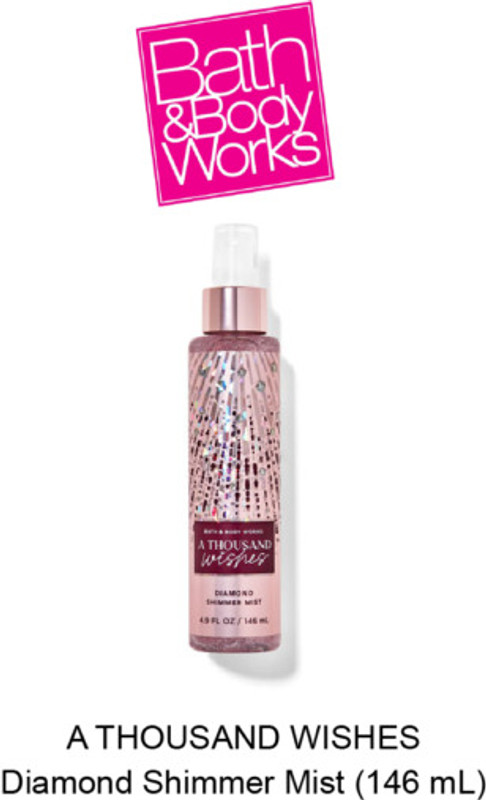 BATH & BODY WORKS A Thousand Wishes Diamond Shimmer Mist Body Spray and Mist Body Mist - For Women(146 ml)