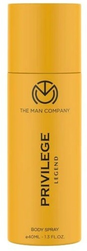 THE MAN COMPANY Privilege Bold Gas For Everyday Use Deodorant Spray – For Men (40 ml)