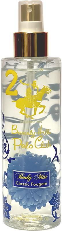 BEVERLY HILLS POLO CLUB Classic Fougere No.2 Body Mist - For Women(200 ml)