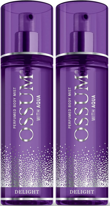 OSSUM DELIGHT Body Mist  -  For Men & Women(230 ml, Pack of 2)