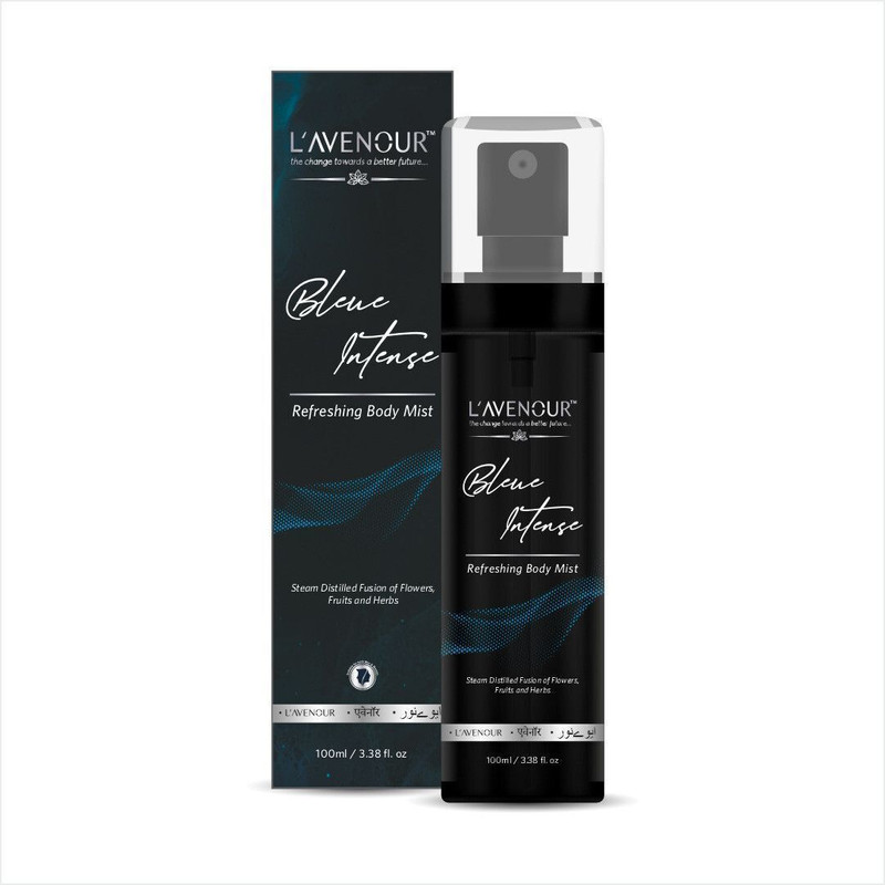 L'avenour Blue Intense Refreshing Body Mist For Long Lasting Fragrance, Mood Uplifting Body Mist  -  For Men & Women(100 ml)