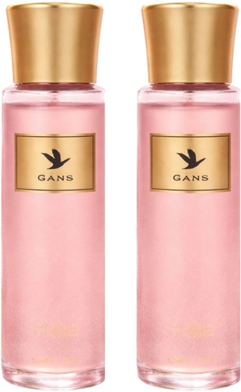GANS GS-BM-SUNSET-BLOOM Body Mist  -  For Men & Women(200 ml, Pack of 2)