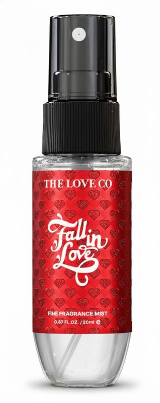 THE LOVE CO Fall In Love Perfume | Long-Lasting Deodorant | Sensual Floral Fragrance Body Mist - For Women(20 ml)