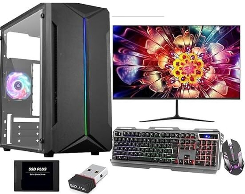 DZAB Core i7 (16 GB / 512 GB / Windows 11) Assembled Desktop Computer(20 inch Display)