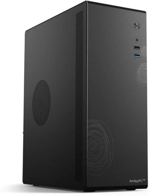 AMBYPC SFF i7 4th 8-256 (8 GB RAM/Integrated Graphics/256 GB SSD Capacity/Windows 10 (64-bit)) Ultra Tower with MS Office