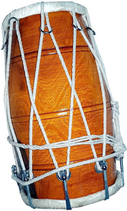 NSR NSR2123 Nut & Bolts Dholak(Orange)