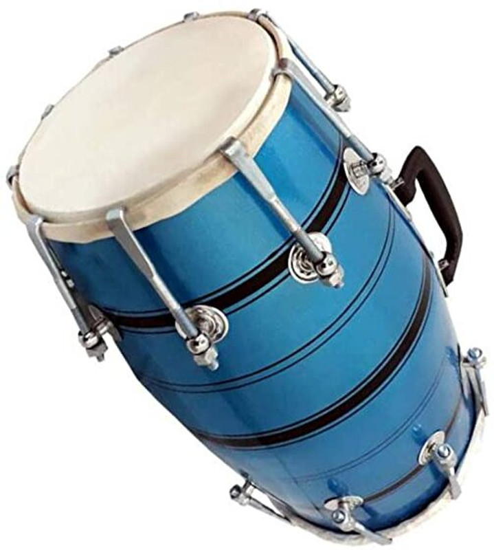BestBrother Best Quality Dholak 009 Nut & Bolts Dholak (Multicolour) Nut & Bolts Dholak(Multicolor)