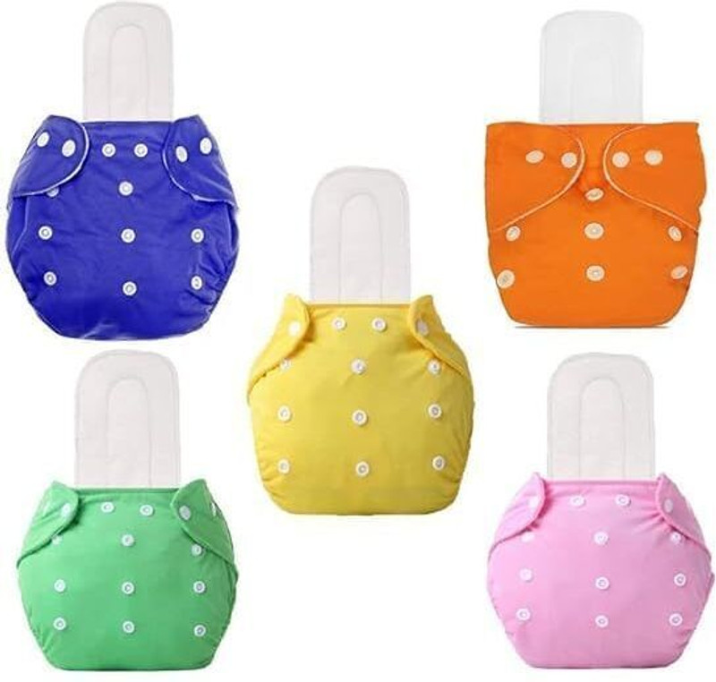 Wooattire Reusable Cloth Diaper Bag Dispenser(5 Bags)