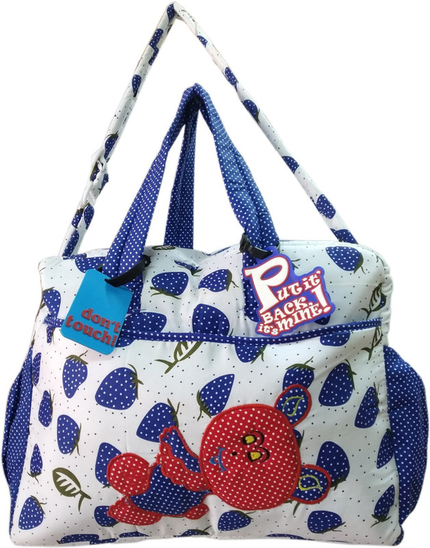 Manorath Strawberry Cloth Bag Baby Cloth Bag(Navy, White)