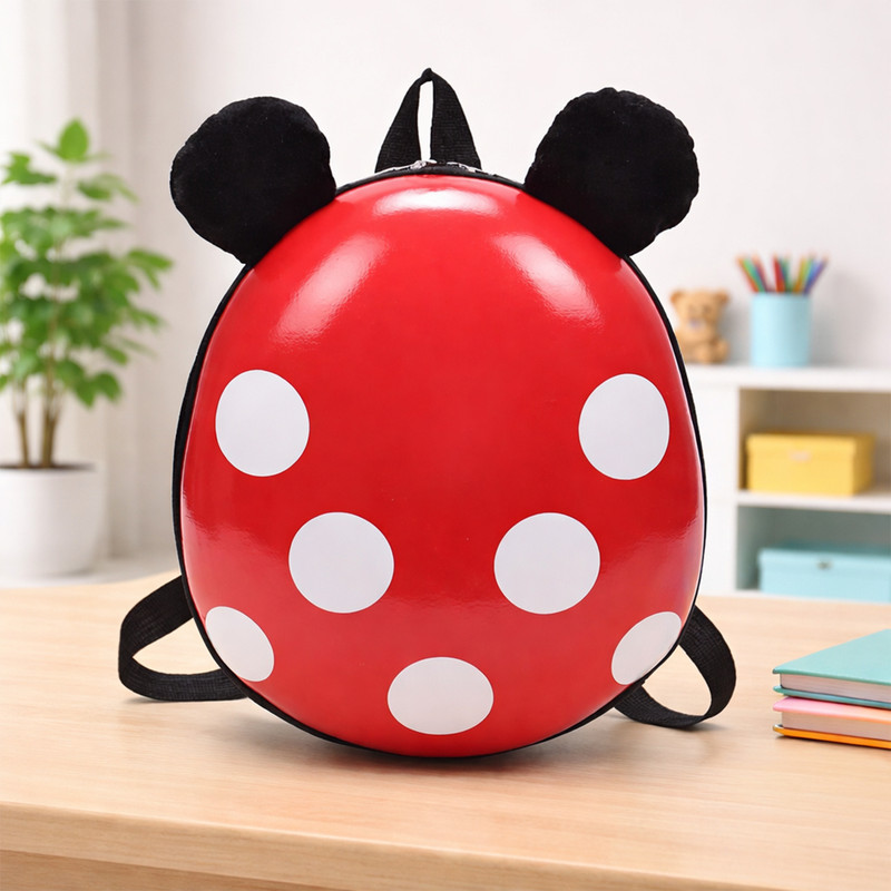 SYGA 2 to 4 Years Backpack Bag(Mickey-Red)