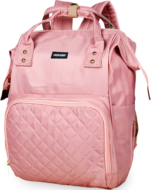 PackNBuy Diaper Baby Bag Backpack Maternity Mother Travel Diaper Bag Organizer(Pink)