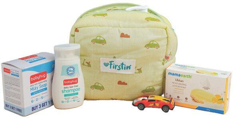 Firstin Muslin Pouch Bag(Aloe Wash Vespa)