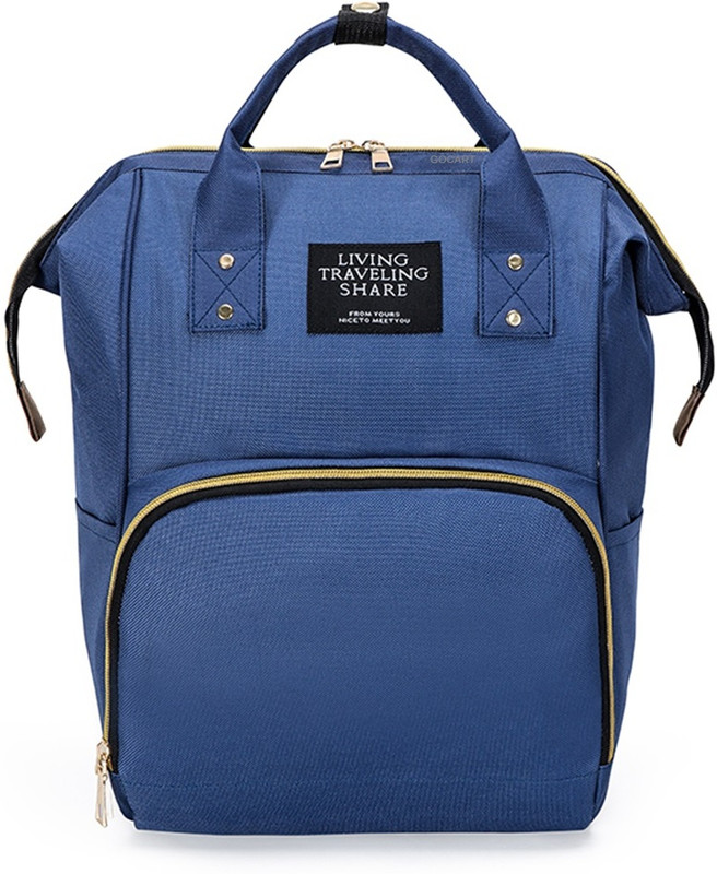 GOCART Multifunction Diaper Bag Backpack Maternity Nappy Bags Nursing Bag, Fashion Mummy Travel Bag Multi Function Diaper Bag Backpack(Blue)