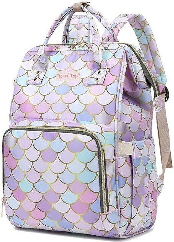 Tip 'n' Top Premium Mother Bag Baby Diaper Backpack for Kids Travel Bag for Kids(rainbow)