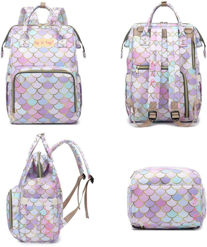 Tip 'n' Top Premium Stylish Trending Diaper Backapack for Newborns Diaper Bag Travelling Diaper Organiser Backpack for Moms(Multicolor)
