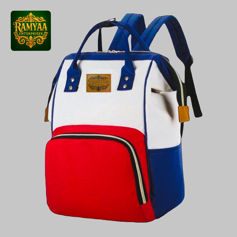 ramyaa outing made easy with new borns Diaper Bag / Mother Bag(Red and blue)