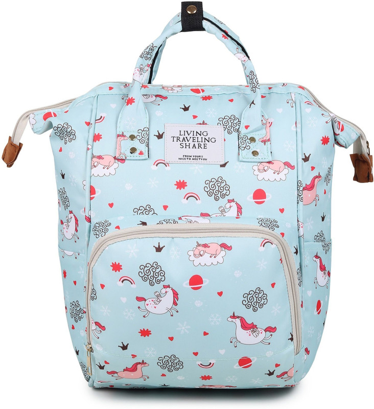 AKR Multipurpose Diaper Bags Backpack for Mothers/Mom Diaper Bag For Moms diaper bag(Green)