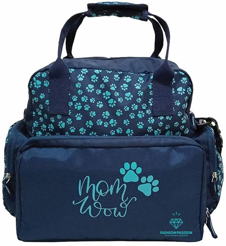 HNS Baby Diaper Bag with Sholder Strap Diaper Bag (Blue) Diaper Bag(Blue)