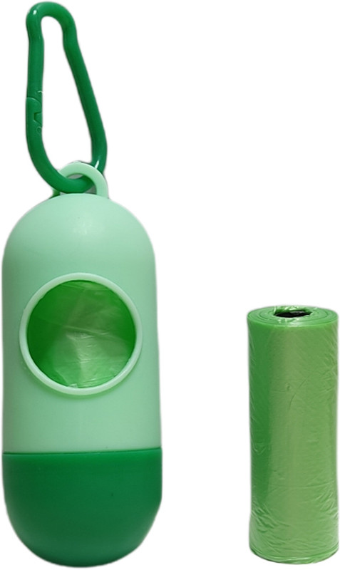 Amso Portable Disposable Baby Diaper Nappy Garbage Bag With Removable Capsule Box 1(Green)