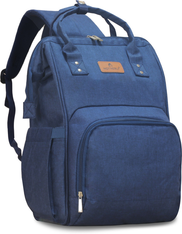 MOTHERLY Diaper bag Crown Diaper Bag For Mom (With 6 months warranty)(Navy Blue)