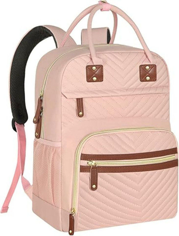 chadu Light Pink Baby Diaper Bag Mothers Maternity Bags for Travel Nappy Changing Bag Backpack(Pink)